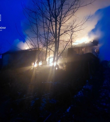 На Львівщині в пожежі ледве не згоріли 28 тварин
