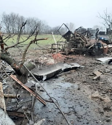 Поліція документує наслідки обстрілів трьох громад Дніпропетровщини
