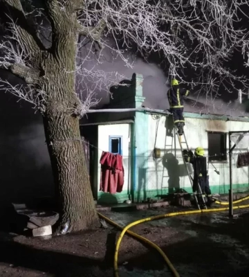 У Полтавському районі під час пожежі в будинку загинув господар