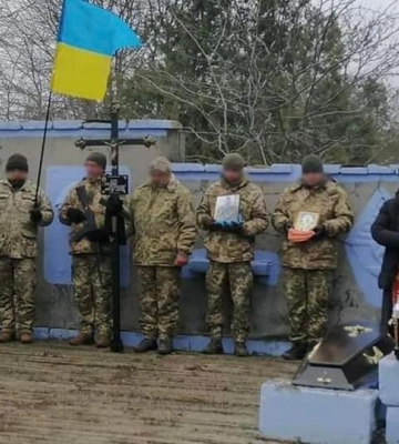 На Одещині проводили в останню путь захисника Василя Влаха,- ФОТО