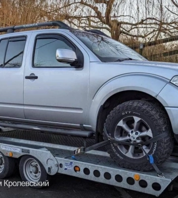 Полтавські Лицарі Колумба передадуть ще два автомобілі військовим