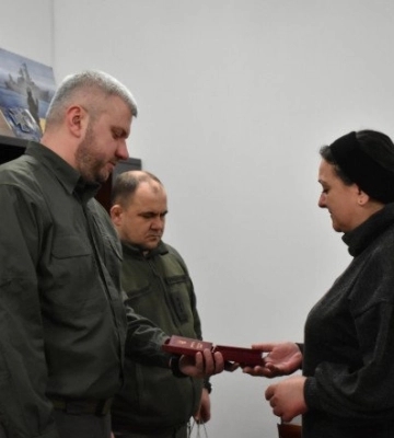 Рідним загиблих нацгвардійців з Волині вручили ордени