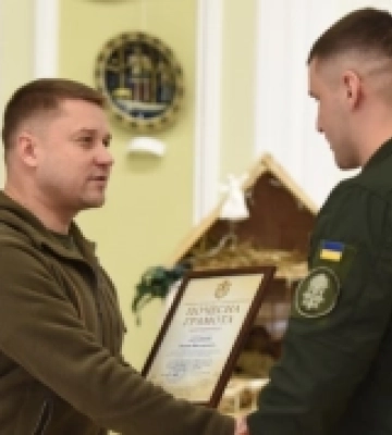 Нацгвардійці із Рівного відзначили річницю створення військової частини