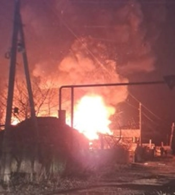 В Запорожье раздаются взрывы, в городе объявлена тревога