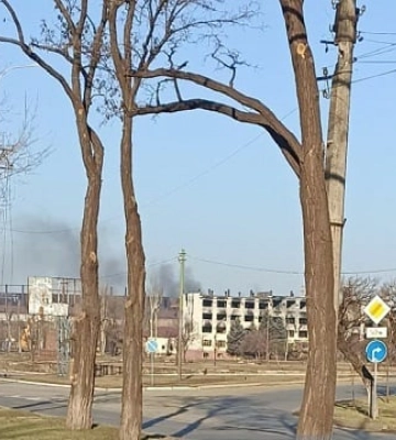 В окупованому Маріуполі поблизу заводу Азовмаш пролунав вибух