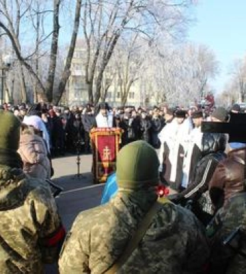 У Полтаві попрощалися з 5 воїнами, які загинули у Соледарі