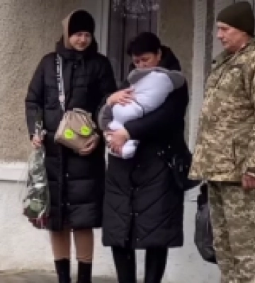 У загиблого військового зі Здолбунова народився син
