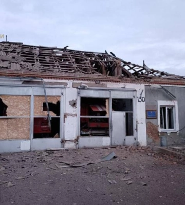 Росіяни обстріляли пожежно-рятувальну частину в Гуляйполі