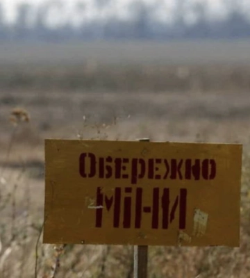 У ДСНС пояснили, що означають кольорові палиці на замінованих територіях