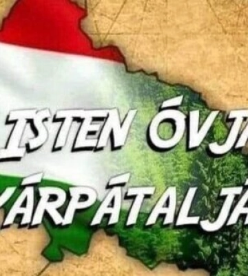 Закарпатська депутатка від проорбанівської партії КМКС зобразила Закарпаття у кольорах угорського прапора. ФОТО