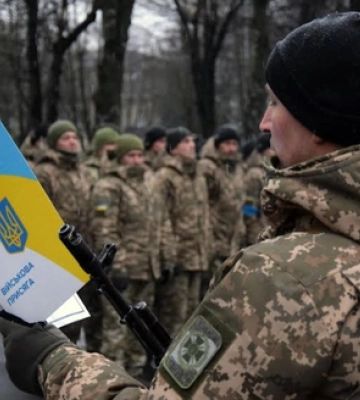 У Луцьку склали присягу мобілізовані прикордонники 