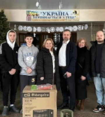 У Луцьку школам передали обігрівачі для укриттів