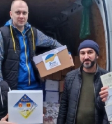 Гощанці доставили гуманітарну допомогу для військових на Запоріжжя