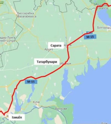 На півдні Одещини тимчасово обмежено рух вантажівок