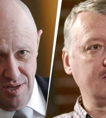 Террорист Пригожин о террористе Гиркине: &quot;У#бок, законченое ссыкло, тварь еб#чая. Я поссу ему на лицо&quot;. АУДИО (18+)