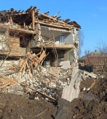 Российские военные 28 января 88 раз обстреляли приграничье Сумщины, - полиция. ФОТО