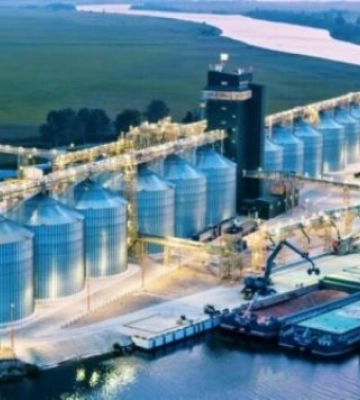 На Одещині завершують будівництво нового зернового терміналу