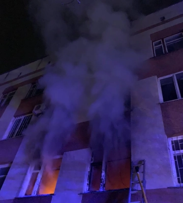 У Рівному сталася пожежа в адміністративній будівлі