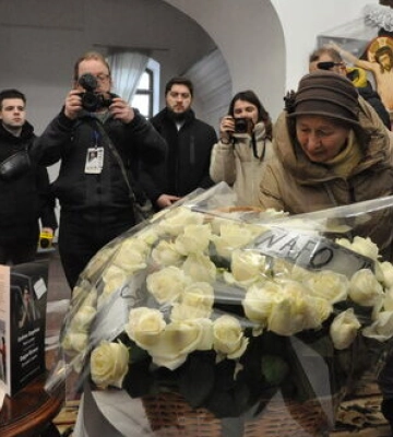 В Києві попрощалися в британським волонтером Ендрю Бегшоу, який загинув під Соледаром. ВІДЕО+ФОТОрепортаж