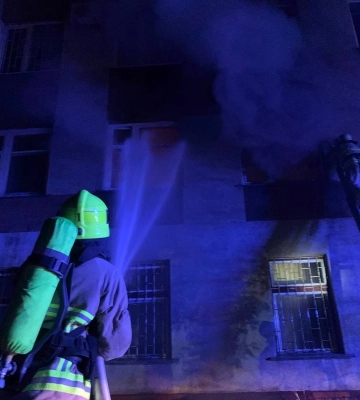 У Сарнах горів дах приватного будинку