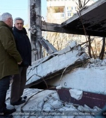 Верховний комісар ООН у справах біженців Гранді відвідав Харків. ФОТОрепортаж