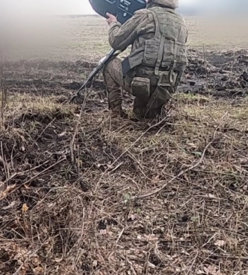 У Луганській області прикордонники збили російський дрон-шпигун
