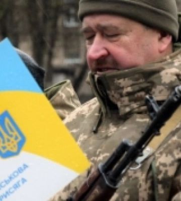 У Луцьку мобілізовані прикордонники присягнули на вірність українському народові