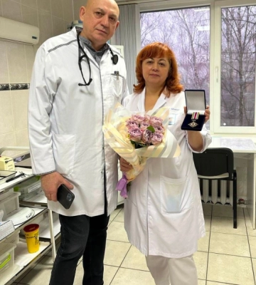 Медсестра Чернівецької дитячої лікарні отримала відзнаку Ради нацбезпеки та оборони