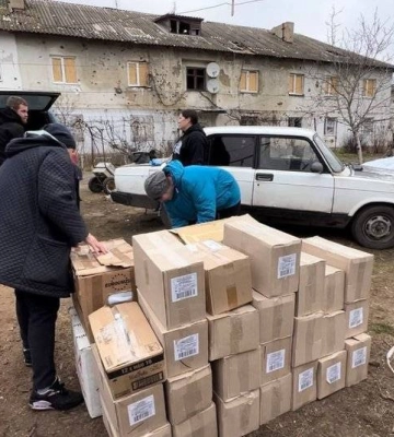 Волонтери допомагають вижити жителям села Луч на Миколаївщині
