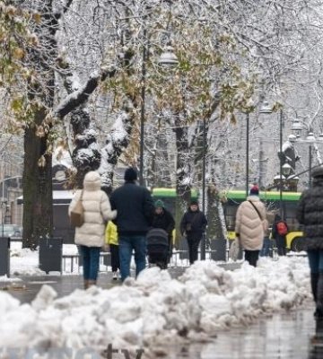 Сніг та мороз: прогноз погоди для полтавців на тиждень