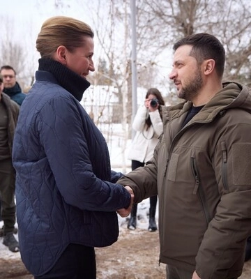 Зеленський з прем’єркою Данії відвідав Миколаїв