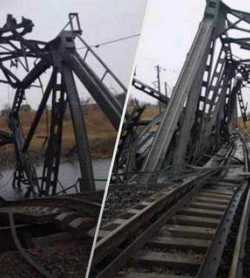 З травня не приходив до тями: на окупованій Мелітопольщині остаточно втомився черговий міст