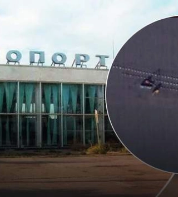 Россияне обустраивают линии обороны вокруг аэродрома в Бердянске