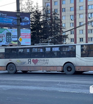 В Кривом Роге работает 40% электротранспорта