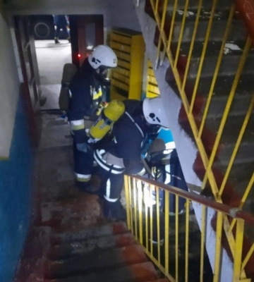 На Кіровоградщині горіла п’ятиповерхівка