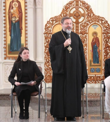 Блаженніший Святослав у Львові підтримав родини військовополонених і зниклих безвісти