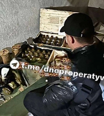 У Дніпрі ексв’язень торгував зброєю