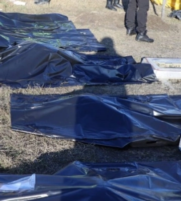 У районі Ізюма ексгумували цивільних, які загинули через російський обстріл автобуса – ОГП