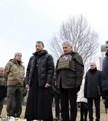 Деокуповані міста Київщини відвідав президент Фінляндії