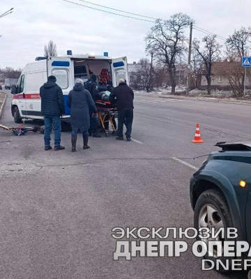 У Дніпрі збили велосипедиста – чоловік тяжко травмований
