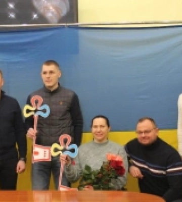 У Луцьку двом спортсменам вручили ключі від квартир