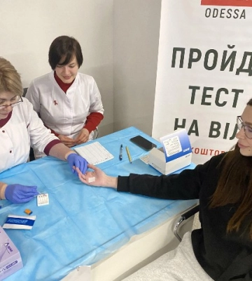 В Одесі збільшилася кількість обстежень на ВІЛ