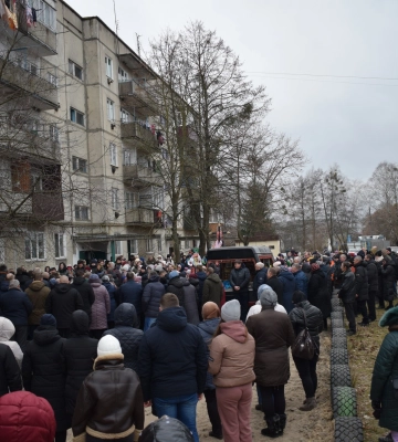 Сарненщина провела в останню дорогу полеглого Героя