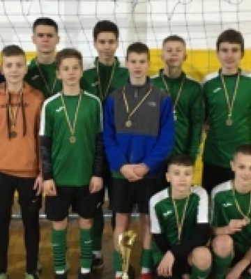 Вихованці спортшколи у Вараші – чемпіони зимового турніру з футзалу у Костополі