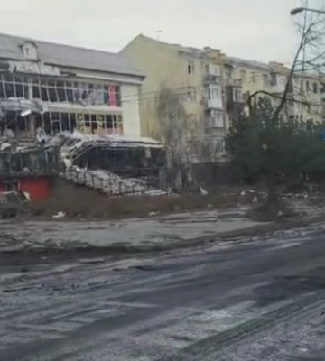 В результате обстрела Бахмута погибли двое людей