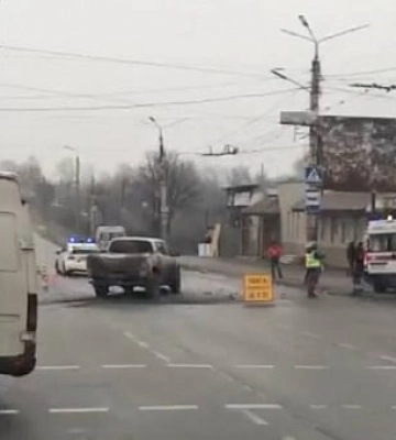 У Кривому Розі водій “швидкої” постраждав у результаті ДТП, –  очевидці
