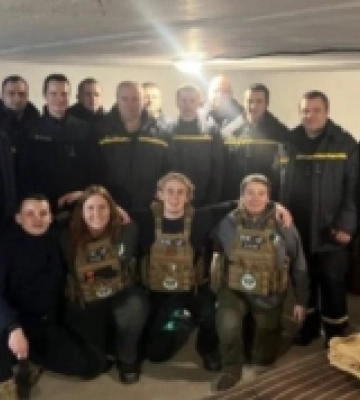 Британські парамедики працюють на Сарненщині