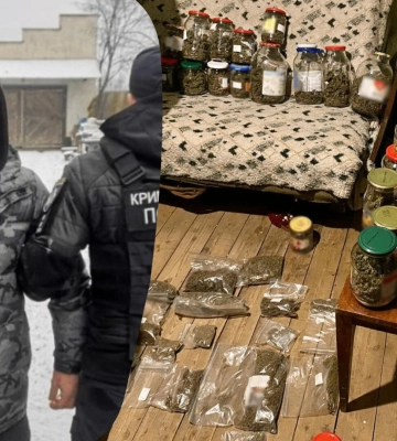 На Закарпатті поліція спіймала зловмисника, який займався незаконним обігом наркотиків (ФОТО)