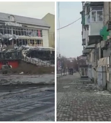 Обстрелы Бахмута: снарядами повреждена последняя аптека в городе, есть погибшие и раненые