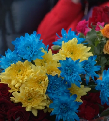 У Полтаві попрощалися із сімома українськими воїнами